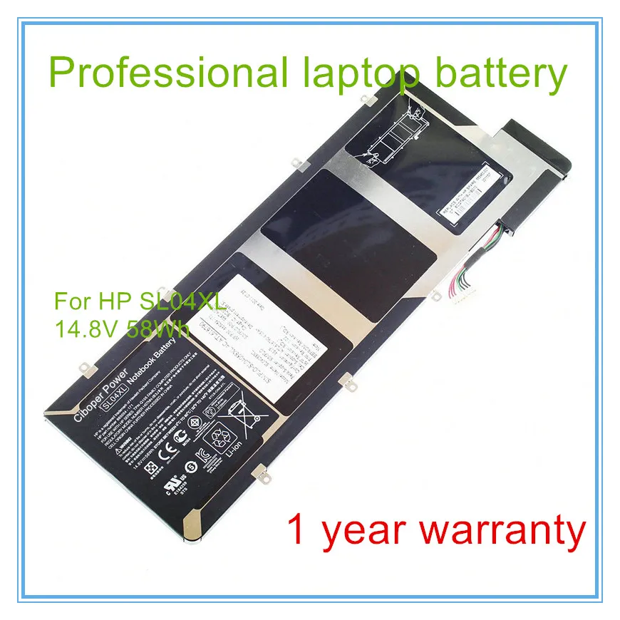 Оригинальный аккумулятор SL04XL для ультрабука 14-3000 665054-171 HSTNN-IB3J TPN-Q105 | Компьютеры и