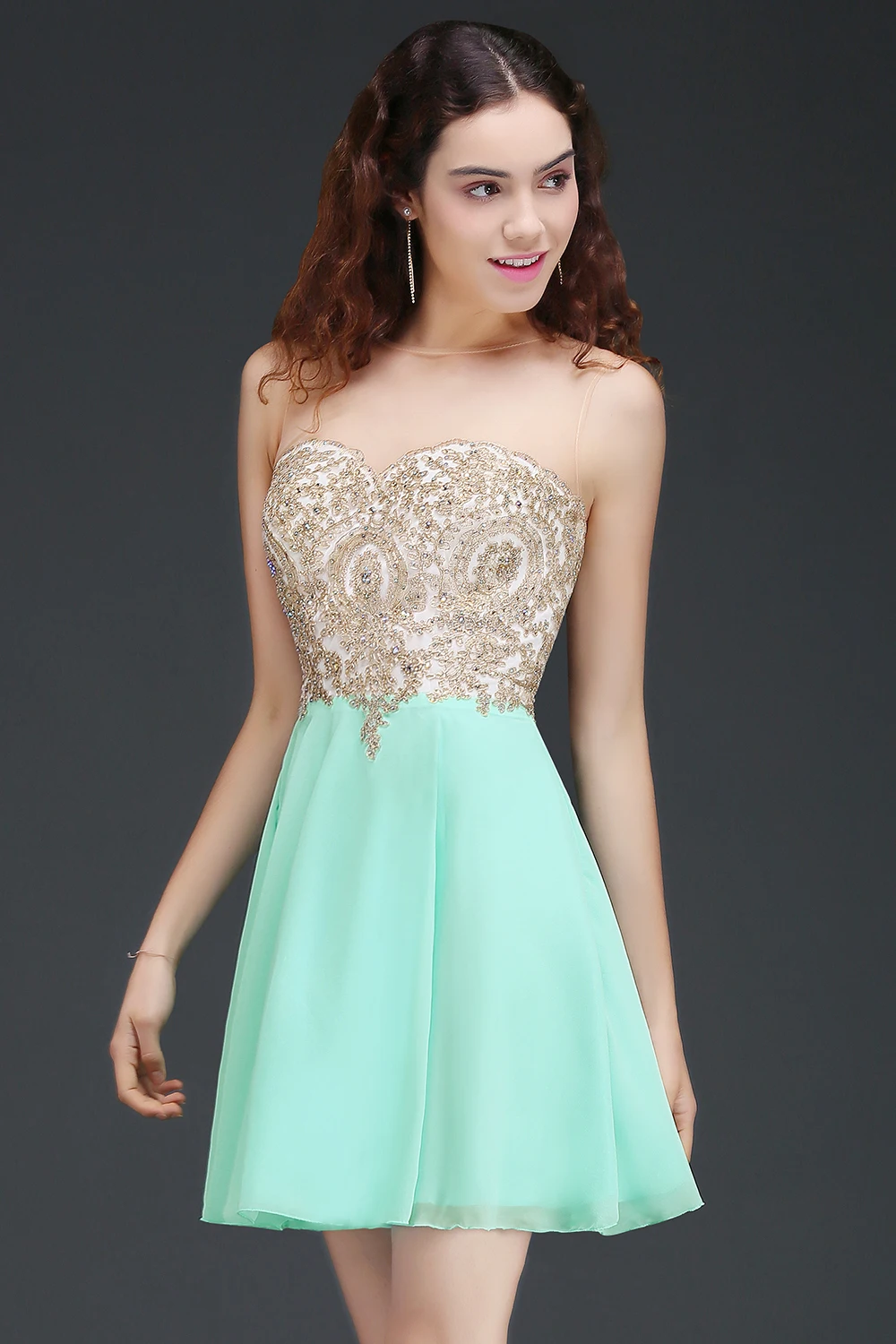 Vestido de Festa Curto Элегантное Бордовое Кружевное Короткое Вечернее Платье Дешевые Платья Для Выпускного Вечера C Аппликацией Из Шифона