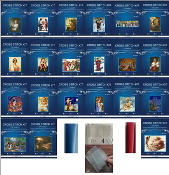 

Embroidery Romantic pretty angel Needlework Crafts 14CT Unprinted Scenery DMC DIY Cross Stitch Kits Handmade Arts Decor 5