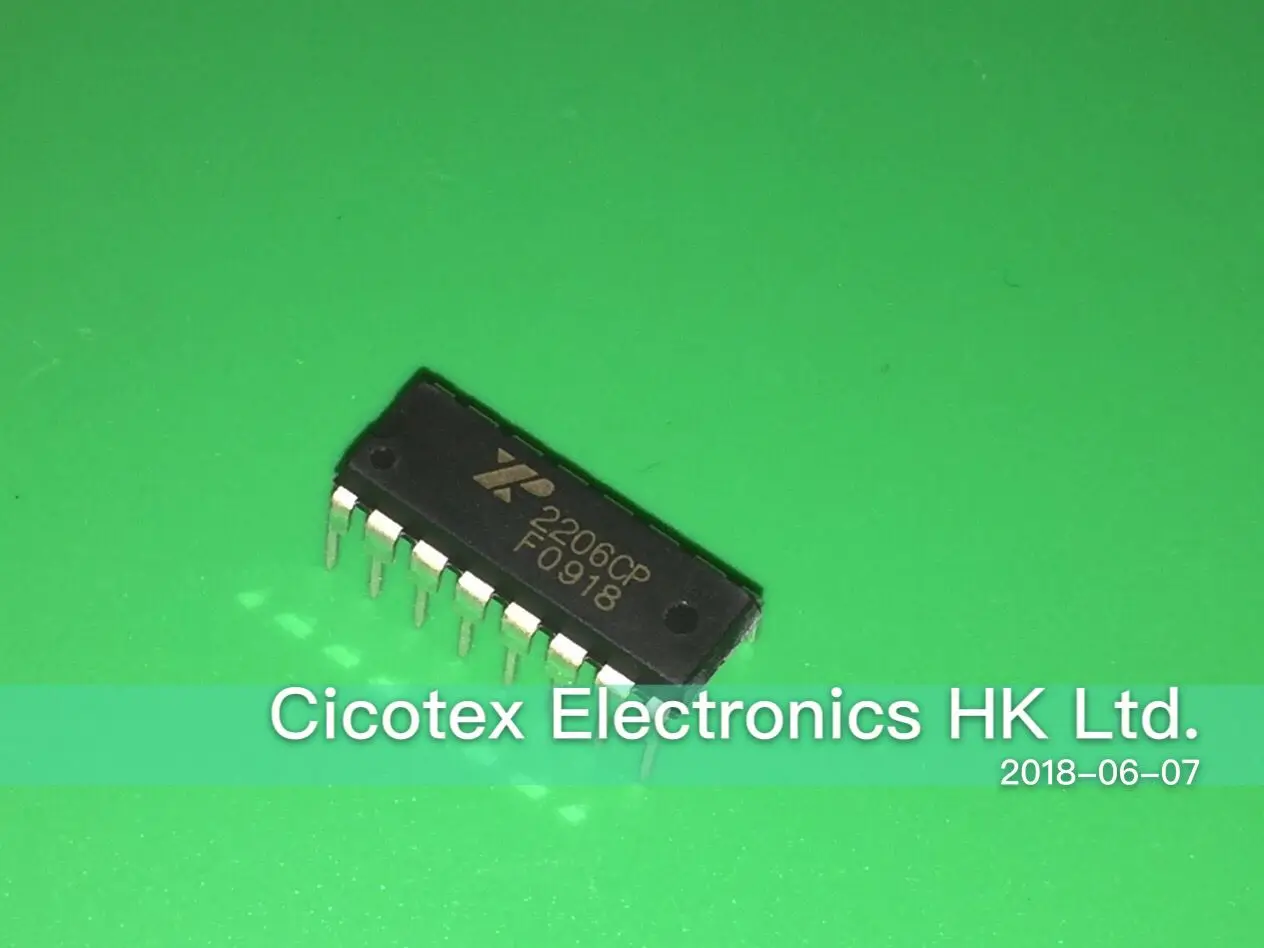 XR2206CP DIP16 2206CP IC FUNCTION GENERATOR 16DIP X2206CP XR2206CP F ...