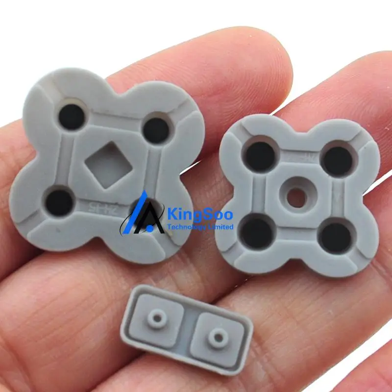 Tamponi In Gomma Per Nintendo Ds Lite Dsl Silicone Pulsante