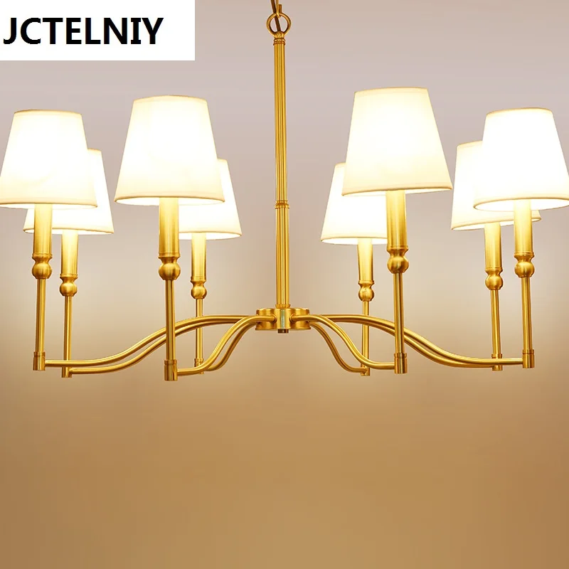 

American style copper pendant light fashion lamp brief living room pendant light rustic copper lamps