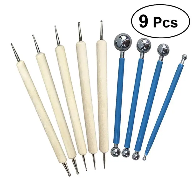 Dotting Tools Heavy Duty Art Dotting Tool Set Clay Sculpting Tool Set