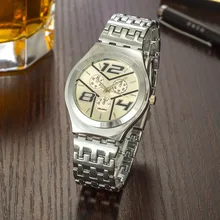 3 Cores Relógio de Quartzo Forma Y Dial Women Watch Lady Relógio Charme Pulseira De Metal zegarki damskie