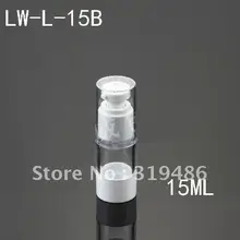 300 шт./лот 15 мл разделенная зарядка PP бутылка LW-L-15B