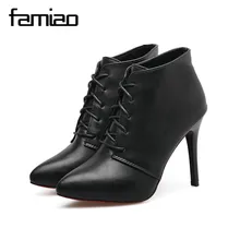 FAMIAO women pumps rome gladiator high heel zapatos mujer chaussure femme black office shoes red bottoms ladies shoes weeding
