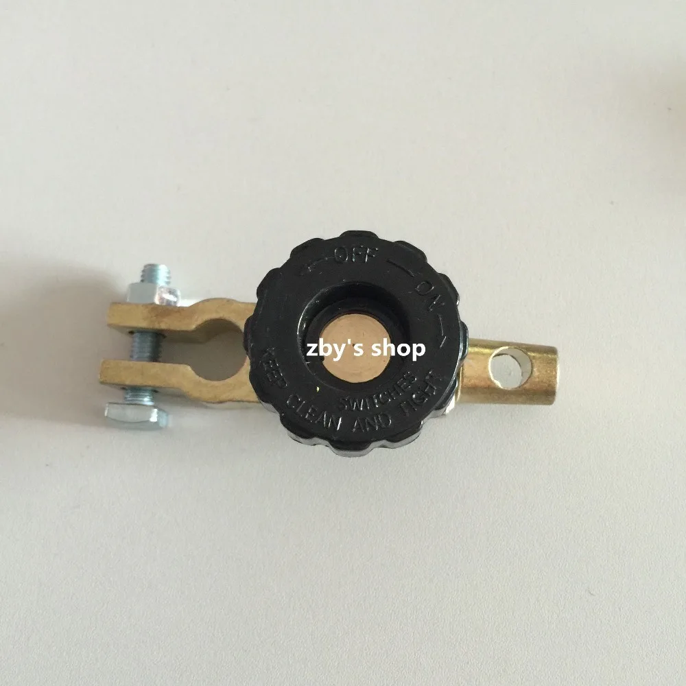 

Black Car Battery Link Terminal Quick Cut-off Disconnect Master Kill Shut Switch