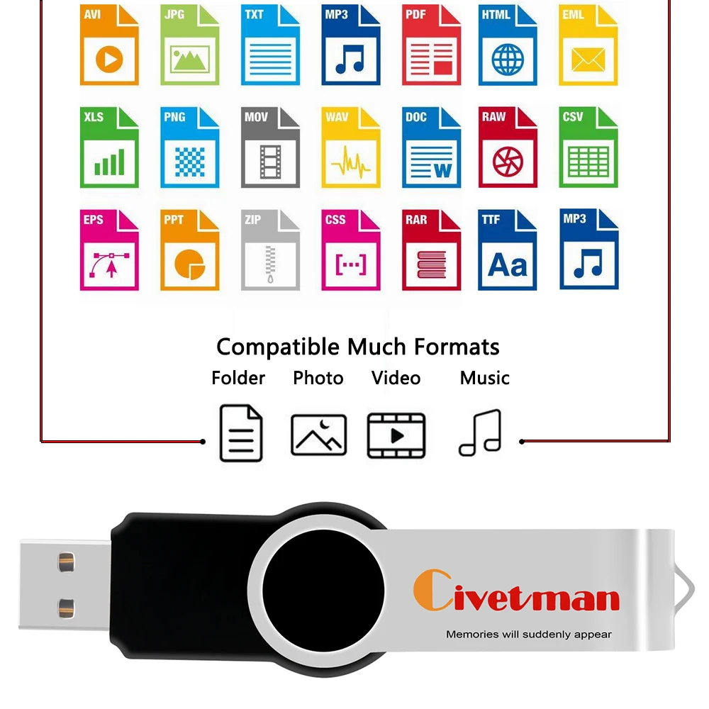 USB флеш-накопитель 32 ГБ, металлический USB 2,0, флеш-накопитель 64 ГБ, флеш-накопитель H2testw, мини-флеш-накопитель 8 ГБ, карта памяти, диск 16 Гб с OTG