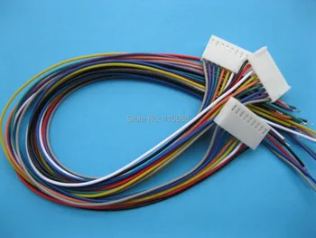 

100 Pcs 2510 Pitch 2.54mm 9 Pin Female Connector with 26AWG 300mm Leads Cable