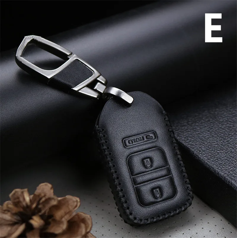 SRXTZM для Honda CRV Fit XRV VEZEL Accord Civic Key Case Брелок для ключей кольцо крышка интерьер автомобиля-Стайлинг украшения Аксессуары 1 шт