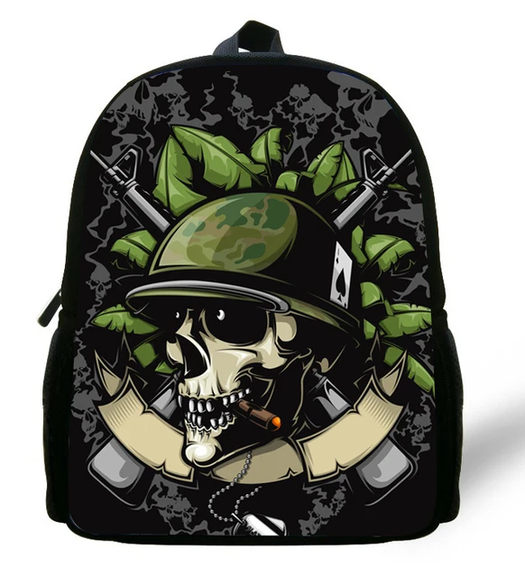 12 Inch Mini Bags Kids Backpack Skull Baby Boy School Bag Mochila 12 Inch Mini Bags Kids Backpack Skull Baby Boy School Bag Mochila Infantil Menino Age