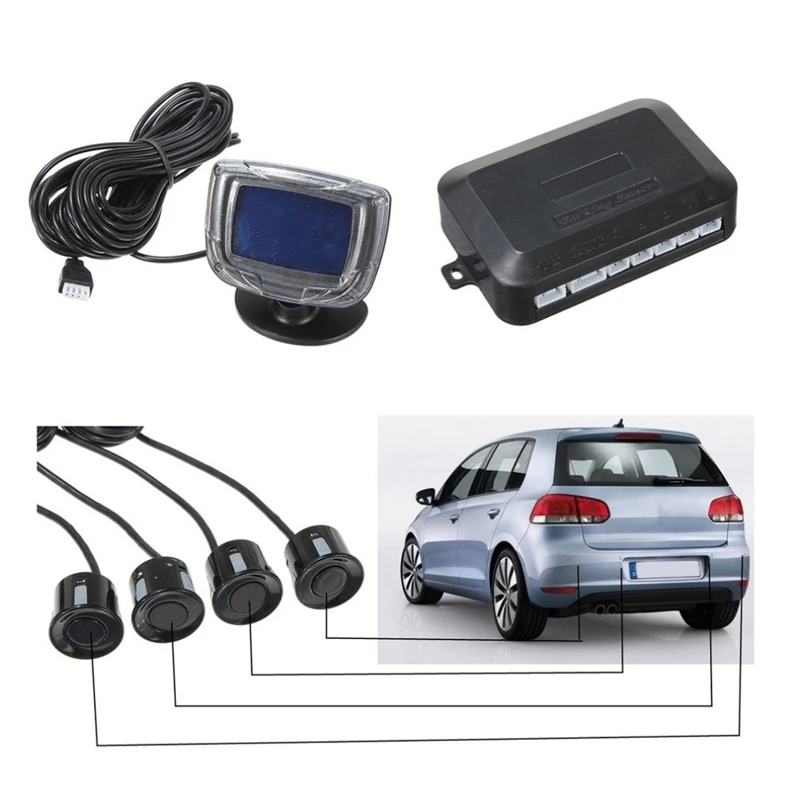 Car Parking Sensor Dual CPU LCD Display with switch 12V Auto Reverse Backup Sensor Parking Radar Monitor Detector System 5 Car Parking Sensor Dual CPU LCD Display with switch 12V Auto Reverse Backup Sensor Parking Radar Monitor Detector System - Image 5