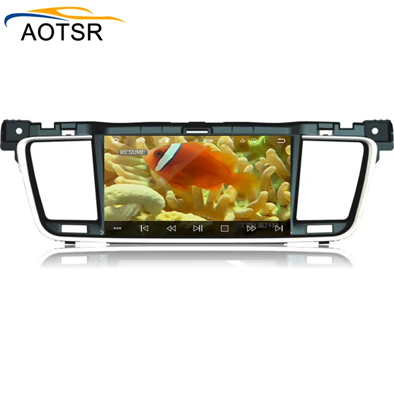 Excellent IPS Screen Android 8.1 Car head unit For PEUGEOT 508 2011 2012 2013 2014 2015 2016 2017 Car Radio stereo with GPS navigation BT 5