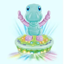 Музыкальный Электрический проекционный динозавр электрическая игрушка-проектор подарочные украшения музыкальные Проекционные игрушки милые забавные