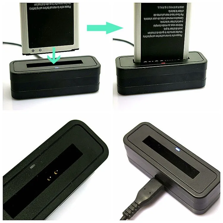 

1pcs Mini USB Powered Spare Battery Charger Dock Cradle for Samsung Galaxy S5 S3 S4 NOTE3 NOTE4