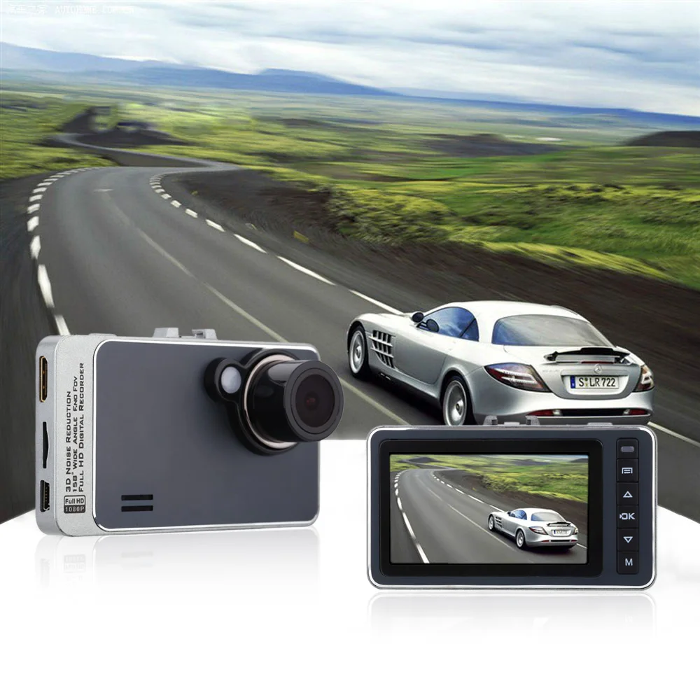 Компактный портативный автомобильный видеорегистратор 2 7 дюйма HD 1080P