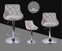 Beauty massage stool grey color lifting stool retail wholesale free shipping Australian fashion bar chair