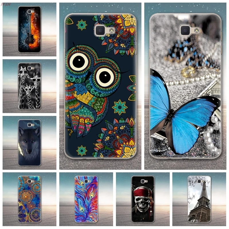 

Luxury TPU Cover Fundas For Samsung Galaxy J5 Prime On5 2016 Case G570 SM-G570F Soft Silicone Back Cover Phone Cases