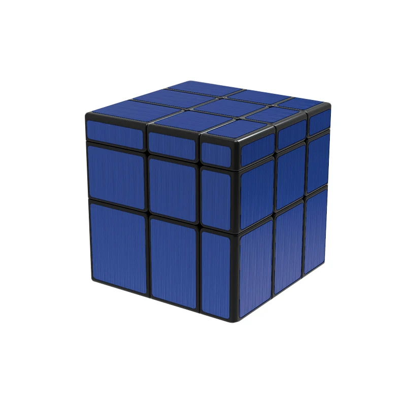 Зеркальный волшебный куб 3x3x3 деформируется рисунок головоломки странные Форма Cubo Magico, Обучающие образовательные Развивающие игрушки для детей
