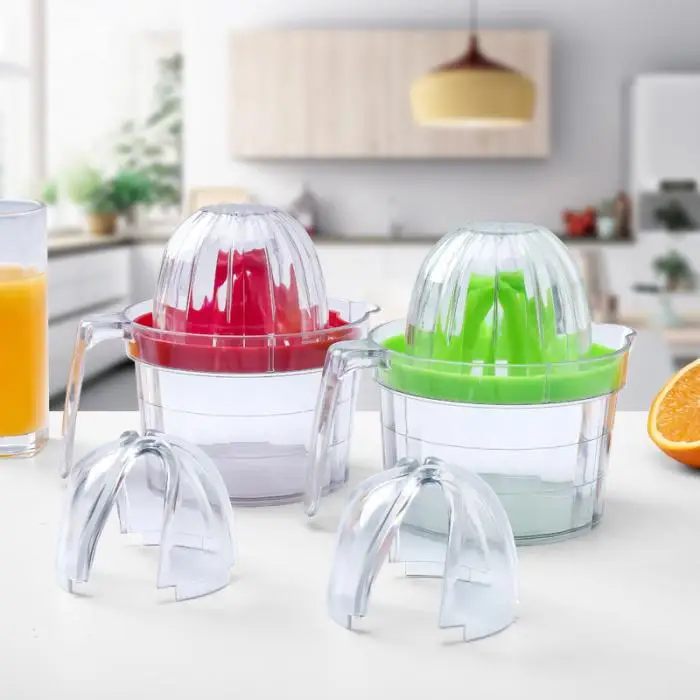 Manual Juicer Mini Plastic Lemon Orange Squeezer Kitchen Hand Press Juicer for Home Travel TB Sale