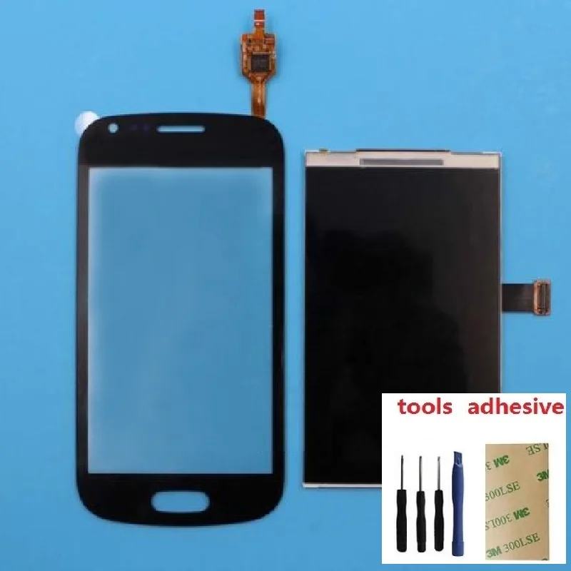 

For Samsung Galaxy Trend S7562 GT-S7562 S7560 LCD Display Screen + Touch Screen Digitizer Sensor + Adhesive + Kits