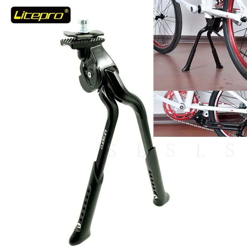 Cavalletto bicicletta 16/18/20/26/27.5 Pollici 700C Mountain Bike Strada  Della Bicicletta Pieghevole Bici Pieghevole cavalletto Bicicletta Supporto  Del Piede|Kickstand| - AliExpress