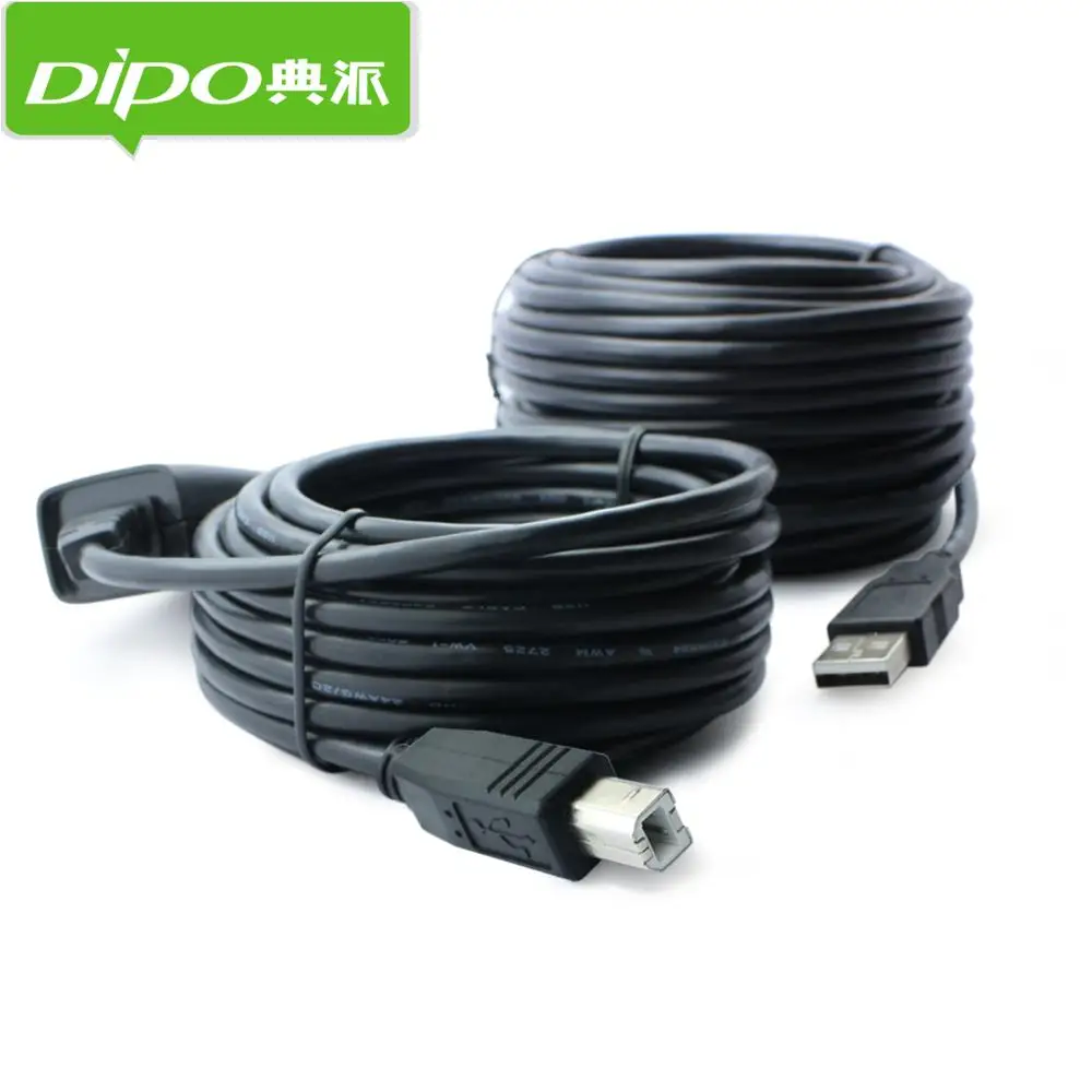 DIPO 2 0 USB Удлинительный кабель A к B сканер для принтера высокоскоростной usb2.0 с