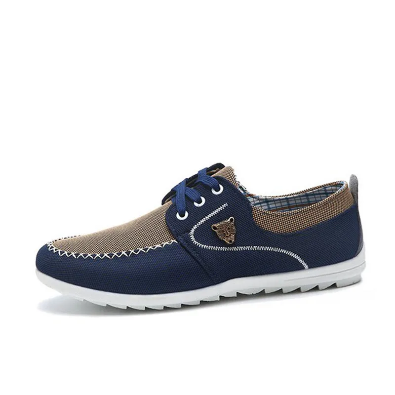 

YeddaMavis Shoes Drop Shipping Men Casual Shoes Big Size 39-46 Canvas Shoes for Men Driving Shoes Soft Comfortatble Man Footwear