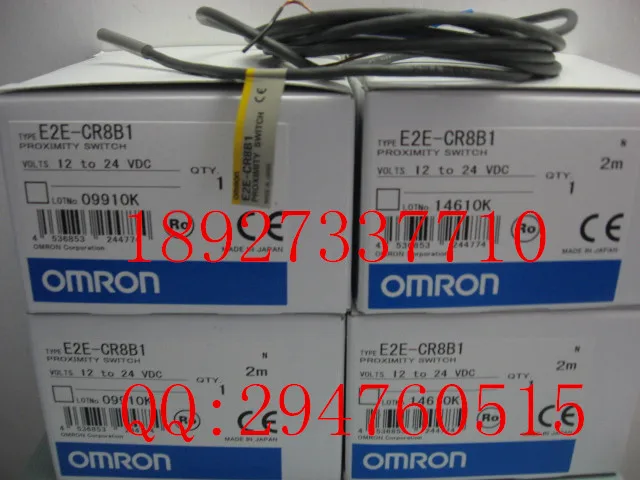 [ZOB] новый оригинальный Omron датчик приближения e2e-cr8b1 PNP e2e-c04s12-wc-b1