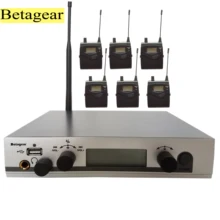 Betagear система передатчиков для сценических выступлений 300IEM G3 SR300 IEM персональный монитор беспроводная система в ухо монитор система аудио Профессиональный