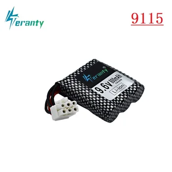 

Original 9.6v Li-ion Battery for RC Car 9115 9116 9912 S912 RC Toys Parts 9.6v 800mAh Battery 16500 EL-6P / 6P-SM Plug