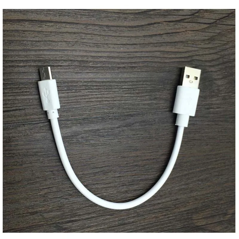 짧은 마이크로 USB Sycn 데이터 충전기 케이블, 휴대폰 파워 뱅크 코드, 더 짧고 빠른 충전, 데이터 전송, 15cm, 2A