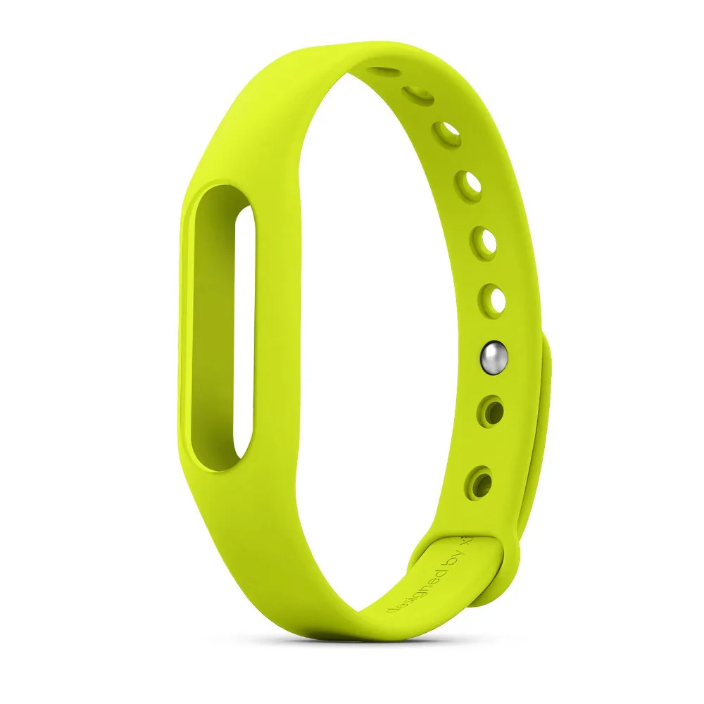 100% оригинальный браслет Xiaomi в наличии для Mi Band 1 s 1A 6 цветов черный синий желтый