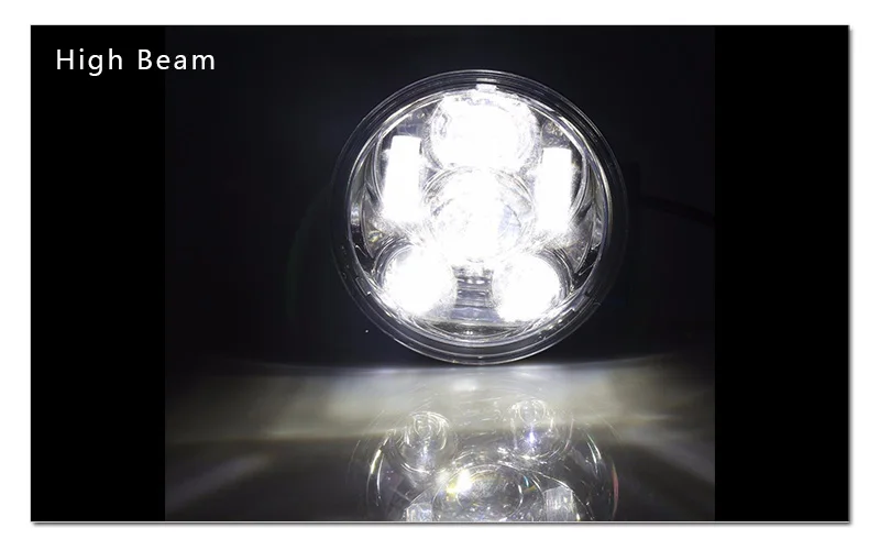 New Motos Accessories 5.75 headlight motorcycle 5 34 led headlight for Harley 5-34 Motorcycle Black Projector Daymaker (13)