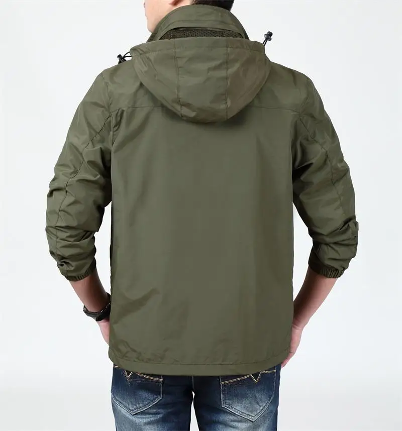 army green back