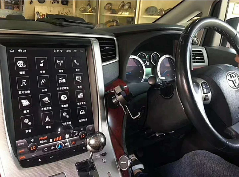 LiisLee Car Multimedia GPS Hi-Fi Audio Radio Stereo For TOYOTA Alphard AH20 2008~2015 Big Screen Original Style Navigation NAVI (8)