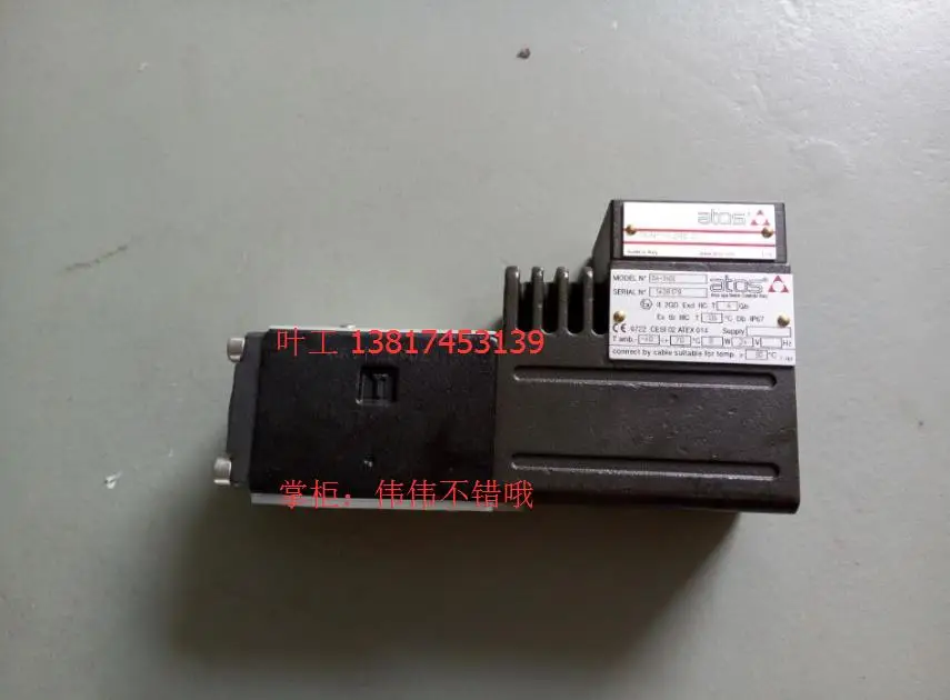 

[ZOB] Italy DHA-0631/2/NPT/7 24 ATOS explosion-proof valve cash sufficient.
