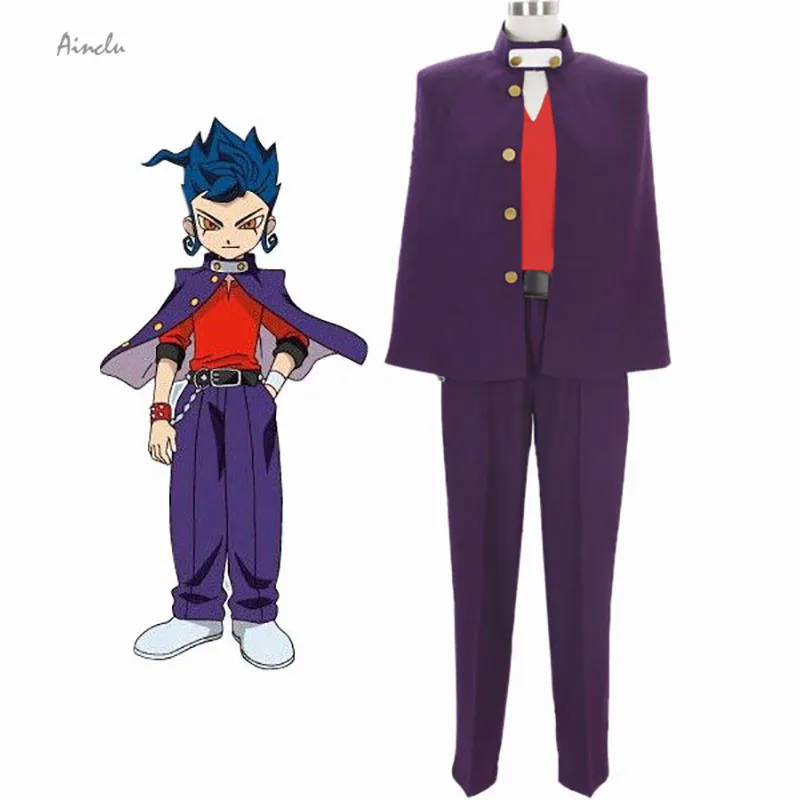 Ainclu бесплатная доставка новый аниме Inazuma Eleven Tsuru gi kyosu ke костюм для косплея