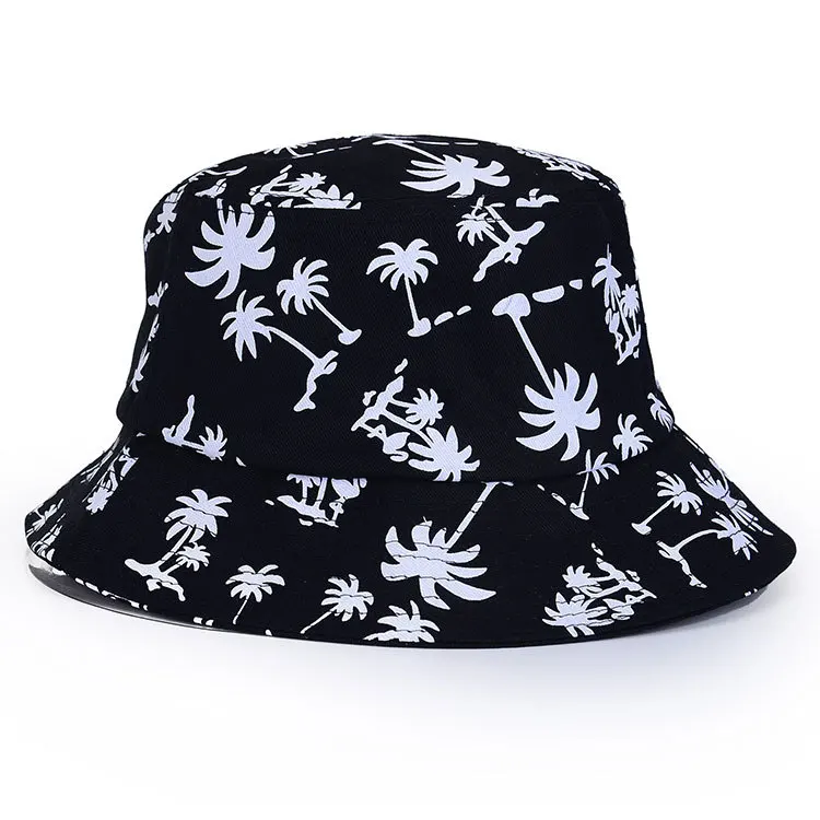 Летние женские и мужские дизайнерские кепки с листьями конопли, шапки с кленовыми листьями, Панамы для рыбаков, шляпы для отдыха, пляжные кепки с кокосовым принтом