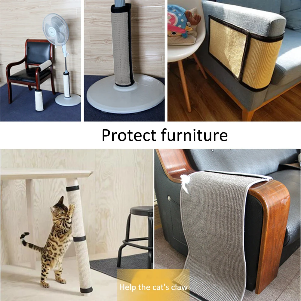 Furniture Bed Mattess Protector Table Chair Sofa Legs Mat Sisal Cat Scratch Board