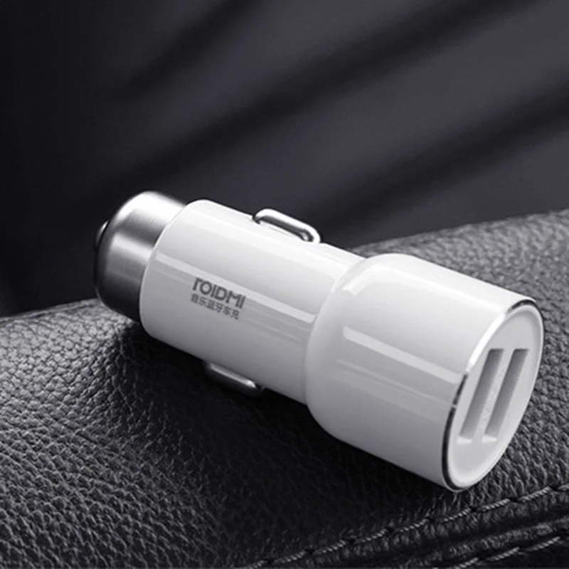 Xiaomi ROIDMI/ROIDMI 3S 5 В/3 4 А FM беспроводной Bluetooth USB зарядное устройство музыкальный плеер