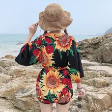 Новинка, кимоно, кардиган, повседневное, с коротким рукавом, свободное Черное женское японское кимоно, женская верхняя одежда