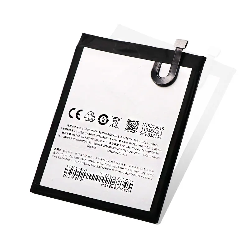 BA621 Batterie For Meizu Note 5 Battery meilan note5 M5 Bateria Batterij Accumulator 4000mAh+Tools