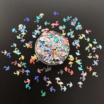 

20g/Pack Size 5mm Ultrathin Umbrella Shape Nails Glitter Sequins For Nail Art Decoration Body Art Painting Nail DIY Decoration