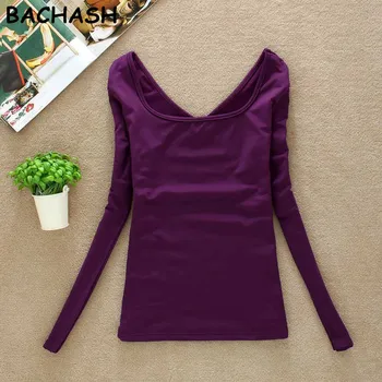 

BACHASH Hot Selling New Arrival Women's Sweater Wool Sweater Female Pullover Knit Cashmere Sweater Pullovers Spring Autumn Solid