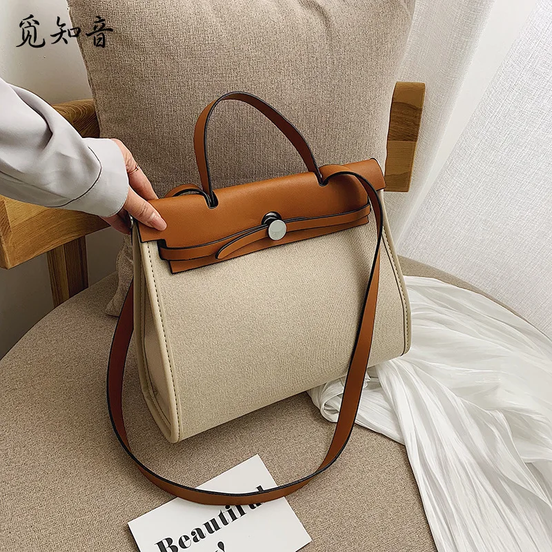 

Factory Outlet 2019 Summer New Simple Large-capacity Pu Elegant Handbags Wild Solid Color Shoulder Bag Portable Messenger Bag