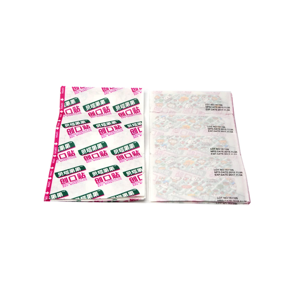 40 Pcs Band Aid Luka Plester Perekat Tahan Air Bernapas Pembalut