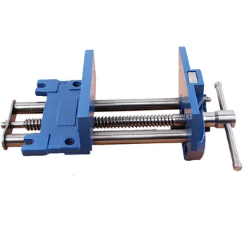 

Sotrlo 9 Inch Wood Vises Carbon Steel Woodworking Bench Vise Jaw for Woodwork Table Fast Remove Steel Handle Heavy Duty