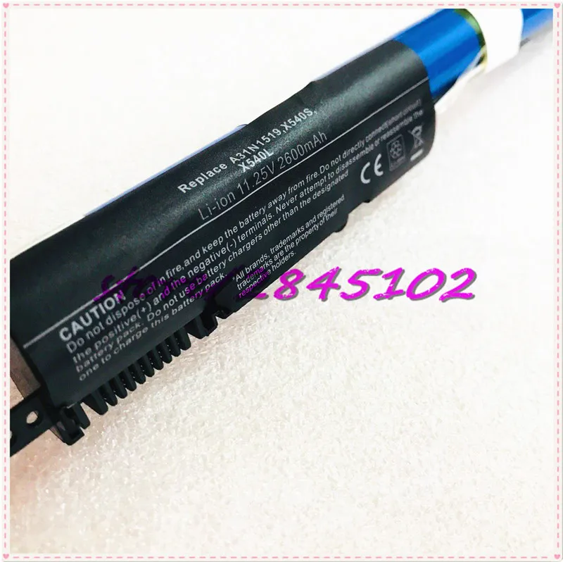 Аккумулятор A31N1519 11 25 в 2600 мАч для ноутбука ASUS F540SC X540LJ F540UP7200 X540S X540L R540L X540SA R540LA X540SC