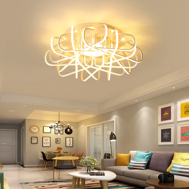 

Nest new Modern Led ceiling chandelier for living room bedroom Home Decor chandelier lighting fixtures luminarias para sala